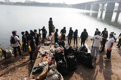 Amroli & Ambikaniketan - Cleanup Campaign (With the Help of Project Surat - Self Help Group)